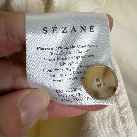 Sezane Ivory Will Jacket XS - Picture 6 of 7